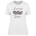 thumbnail image 1 of Happy Mothers Day Fun Wordart T-Shirt Women -Image by Shutterstock, Female XX-Large, 1 of 2