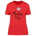 thumbnail image 1 of Happy Mothers Day Heart Balloon T-Shirt Women -Image by Shutterstock, Female Medium, 1 of 2