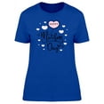 thumbnail image 1 of Happy Mothers Day Heart Doodle T-Shirt Women -Image by Shutterstock, Female XX-Large, 1 of 2