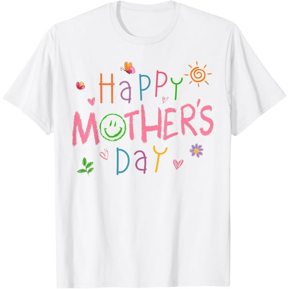 Happy Mothers Day Shirt For Toddler Baby Kids Saying For Mom T-Shirt