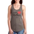 thumbnail image 1 of Happy Mothers Day Small Heart Racerback Tank Women -Image by Shutterstock, Female Small, 1 of 4