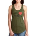 thumbnail image 1 of Happy Mothers Day Small Heart Racerback Tank Women -Image by Shutterstock, Female XX-Large, 1 of 4