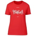 thumbnail image 1 of Happy Mothers Day Small Letters T-Shirt Women -Image by Shutterstock, Female x-Large, 1 of 4