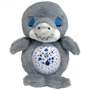 Happy Nappers Lullabrites Sweet Dreams - Shark - Grey & Blue - Lights & Sounds Animal Plush, Plays 3 Lullabies, Color Changing, Day & Night, Kids