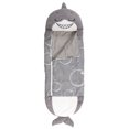 thumbnail image 1 of Happy Nappers: Pillow & Sleepy Sack: Large - Grey Shark - 66 x 30", 2-In-1: Plush Animal Opens Into Sleeping Bag, Soft Play Character, Kids 7+, 1 of 16