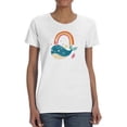 thumbnail image 1 of Happy Narwals I T-Shirt Women -June Erica Vess Designs, Female Medium, 1 of 4