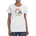 thumbnail image 1 of Happy Narwals Iv T-Shirt Women -June Erica Vess Designs, Female Large, 1 of 4