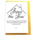 thumbnail image 1 of Happy New Home Congratulations, Funny and Sweet Housewarming Card, Irish Blessing, Welcome New Homeowner or Neighbor (1 CARD), 1 of 7