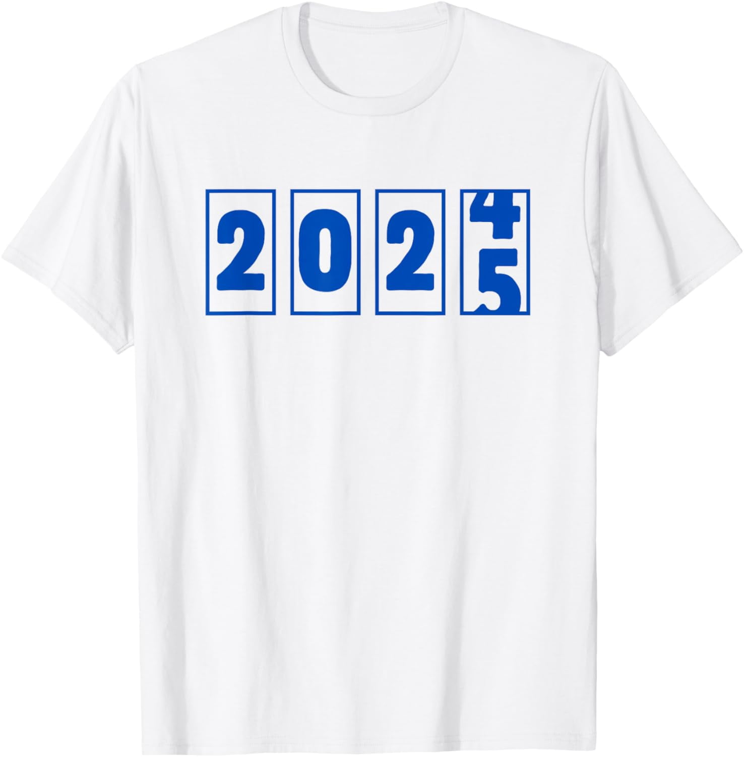 Happy New Year 2025 Bye 2024 Hello 2025 Odometer TShirt