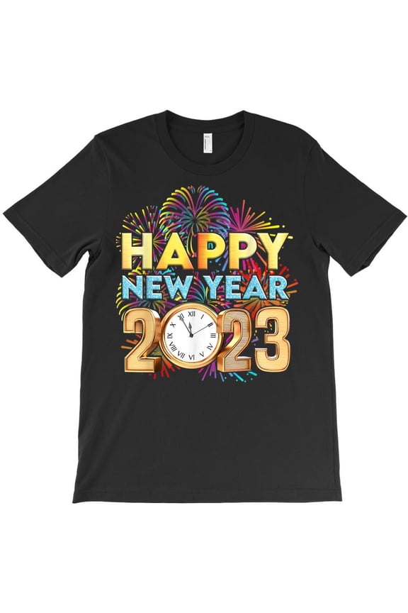 Happy New Year 2025 NYE Party Countdown Celebration Family Gift Idea - Holiday Favorite H31413 T-Shirt, for Men and Women, Up to Size 5XL