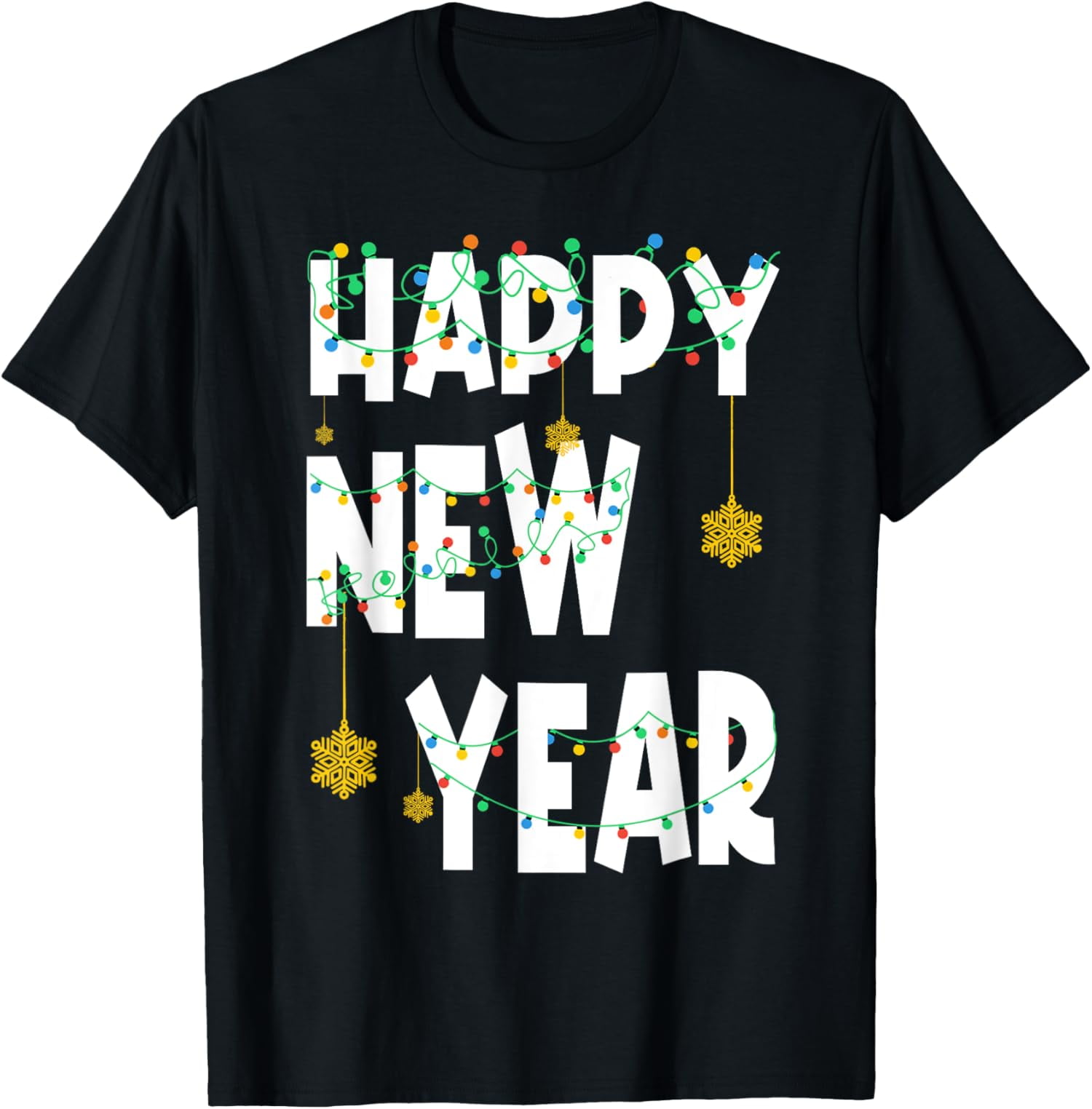 Happy New Year 2025 New Years Eve Party Countdown Fireworks TShirt