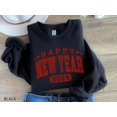 Happy New Year 2025 Retro Sweatshirt, 2025 Holiday Sweatshirt