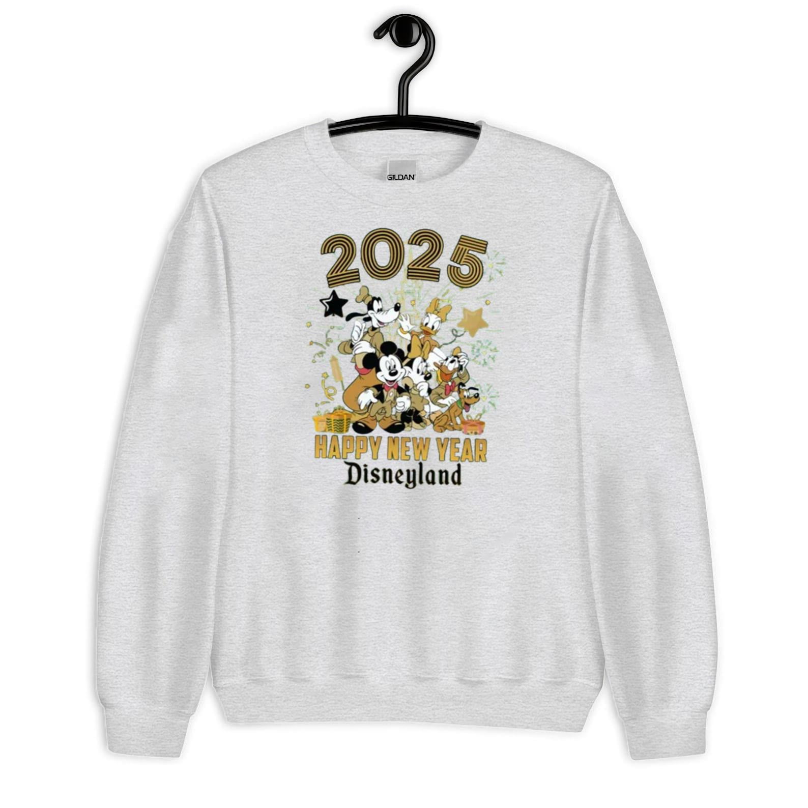 Happy New Year 2025 Shirts, Mickey And Friends New Year Vacation Shirt