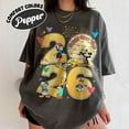 thumbnail image 1 of Happy New Year 2026 Comfort Colors T-shirt, Disney Mickey Minnie Donald Pluto Tee, Disney Epcot Spaceship Earth Shirt, Gold Fireworks Family Matching Trip,Pepper Color,Size 3XL, 1 of 5
