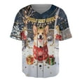 thumbnail image 1 of Happy New Year 2026 Corgi Holiday Balloons Party Snow All Over Print 3D Baseball Shirt Welsh Corgi Dog Lover Gifts Idea Softball Sport - 13018, 1 of 6