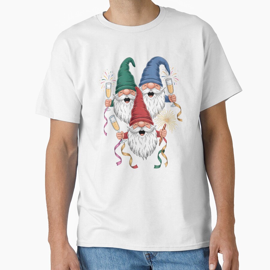 Happy New Year 2026 Gnomes Festive Season Graphic Unisex T Shirt Up To Happy New Year 2026 Gnomes Festive Season Graphic Unisex T Shirt Up To Size 5XL F61503b2 1c42 4c46 9e5b 