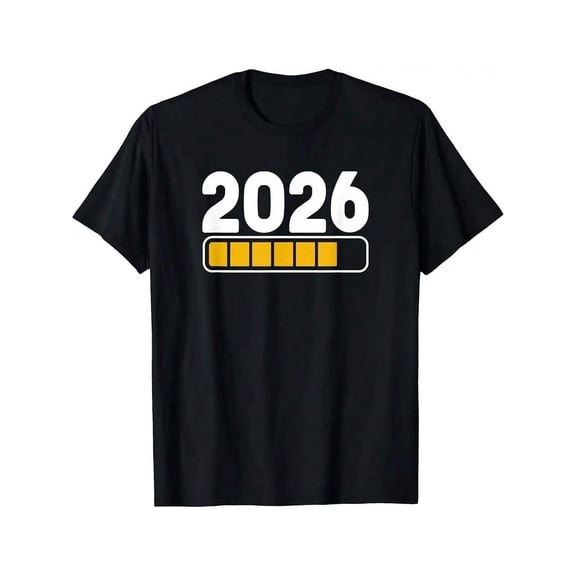 Happy New Year 2026 Loading Funny New Years Eve Party T-Shirt