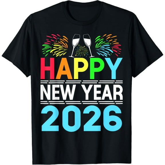 Happy New Year 2026 NYE Party - Funny New Years Eve 2026 T-Shirt Shirts