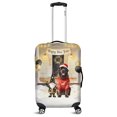 thumbnail image 1 of Happy New Year 2026 Newfoundland Santa Gnome Holiday Party Snow Travel Luggage Cover Newfie Dog Lover Gifts Suitcase Dust Protective Decor - 13019, 1 of 5