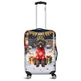thumbnail image 1 of Happy New Year 2026 Portuguese Water Dog Holiday Balloons Party Snow Travel Luggage Cover PWD Portie Fishing Dog Lover Suitcase Dust Protective Decor - 13018, 1 of 5