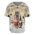 thumbnail image 1 of Happy New Year 2026 Shetland Sheepdog Santa Gnome Holiday Party Snow All Over Print 3D Baseball Shirt Sheltie Dog Lover Gifts Softball Sport - 13019, 1 of 6