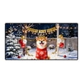 thumbnail image 1 of Happy New Year 2026 Shiba Inu Holiday Balloons Party Snow Desk Mat Full Keyboard Mouse Pad Shibas Dog Lovers Gifts Idea Large Mousepad - 13018, 1 of 5
