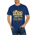 thumbnail image 1 of Happy New Year 2026 T-Shirt Tee，New Year Party 2026 Family Matching Men Women T-Shirt Tee, OdeJous Dark Blue Medium, 1 of 5