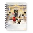 thumbnail image 1 of Happy New Year 2026 Whippet Santa Gnome Holiday Party Snow Spiral Bound Journal Dog Lover 5x7in Spiral Notebook - 13019, 1 of 5