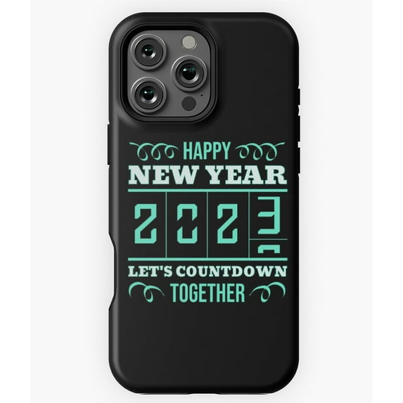 Happy New Year 24 Celebration Party Phone Case for iPhone 16 15 14 13 12 11 Pro Max