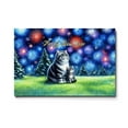 thumbnail image 1 of Happy New Year American Shorthair Family Cheer Winter Midnight Firework Horizontal Matte Canvas Poster Cat Lover Kitten Owner Gifts Wall Art Home Decor - 02025, 1 of 5