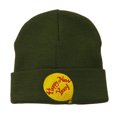 thumbnail image 1 of Happy New Year Balloon Embroidered Beanie - Olive OSFM, 1 of 5