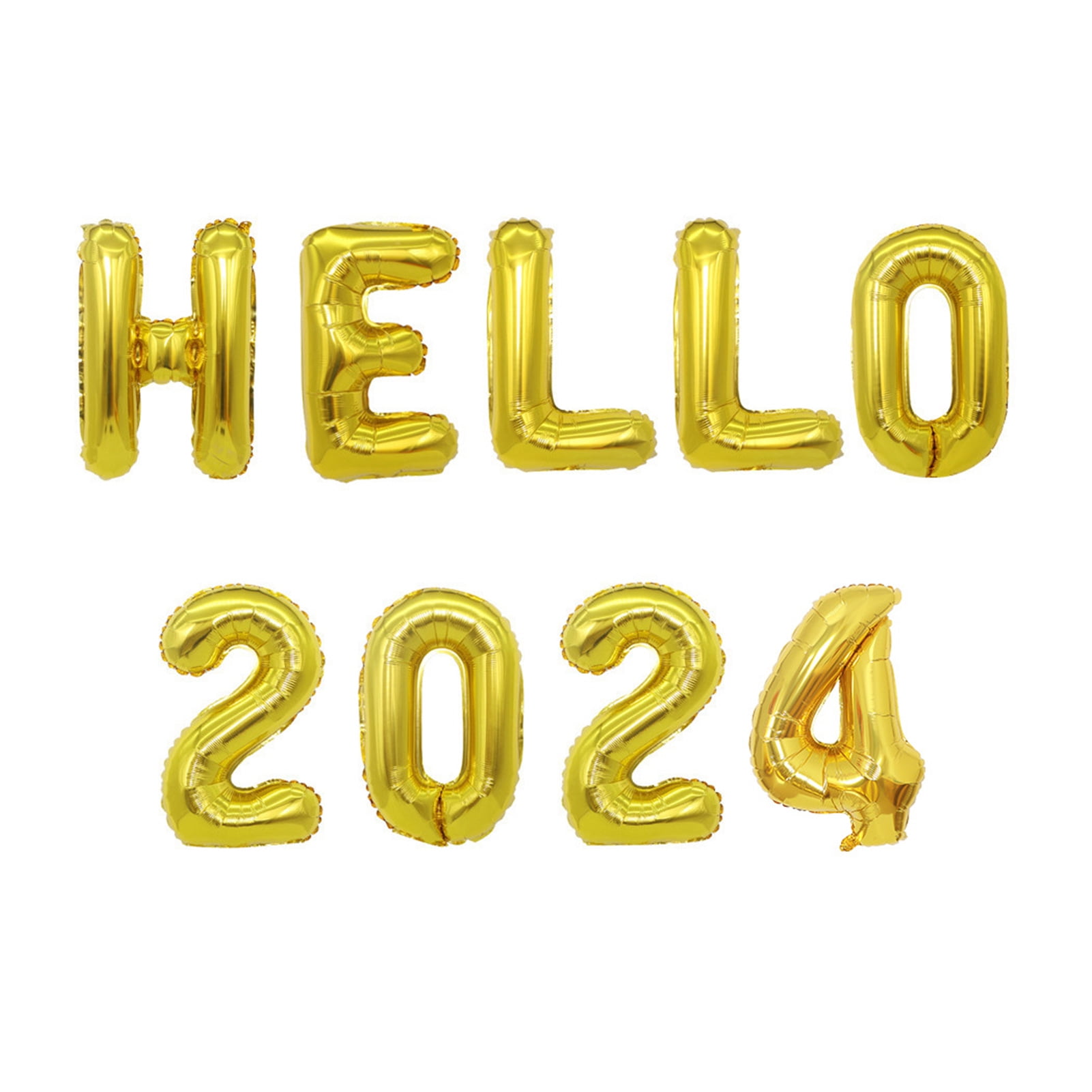 Happy New Year Balloons Happy New Year Decorations 2024 Happy New Year