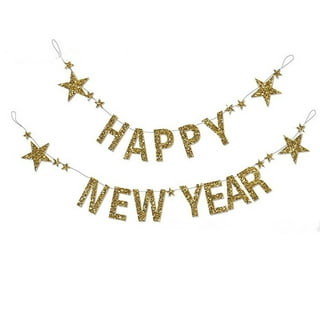 2023 Happy New Year Balloons 16" LETTER Foil Eve Party Decor BUNTING  Banner UK