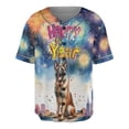thumbnail image 1 of Happy New Year with Belgian Malinois Fireworks Holiday Xmas Winter 2025 All Over Print 3D Baseball Shirt Sheepdog Dog Lover Gifts Softball Sport - 00025, 1 of 6