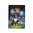 thumbnail image 1 of Happy New Year Boxer Family Cheer Winter Midnight Firework Travel Passport Wallet Boxers Dog Lover Gifts Idea PU Leather Passport Holder Cover - 02025, 1 of 5