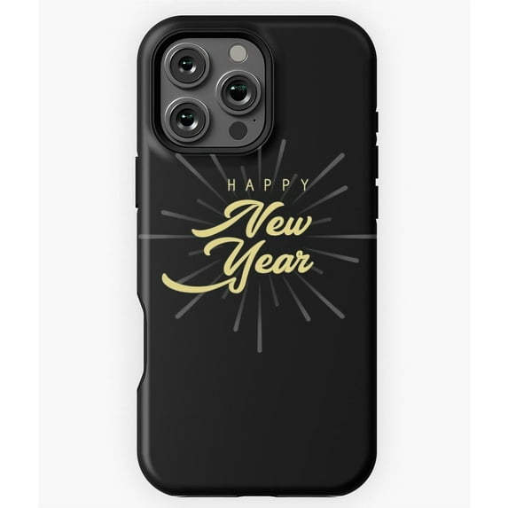 Happy New Year Celebration Eve Party Phone Case for iPhone 16 15 14 13 12 11 Pro Max