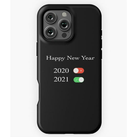 Happy New Year Celebration Party Gift Phone Case for iPhone 16 15 14 13 12 11 Pro Max Protective Phone M97