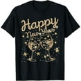 thumbnail image 1 of Happy New Year Champagne New Years Men Women T-Shirt Shirts, 1 of 4