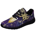 thumbnail image 1 of Happy New Year Champagne Shoes Sneakers Black Size 10, 1 of 7