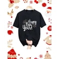 thumbnail image 1 of MAWOTEA Happy New Year & Christmas Family T-Shirt for Kids,100% Cotton Made Comfy Fabric,New Year's T-shirt, 1 of 5