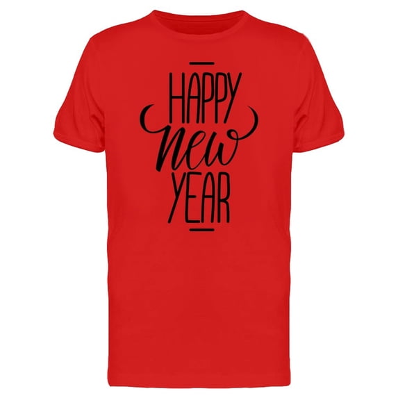 Happy New Year Cool Doodle Tee Men's -Image by Shutterstock
