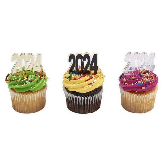 Happy New Year Cupcakes