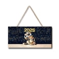 thumbnail image 1 of Happy New Year Devon Rex Welcome 2025 Balloon Firework Party Landscape Wood Sign Cat Lover Kitten Owner Gifts Hanging Wall Home Decor - 01014, 1 of 5
