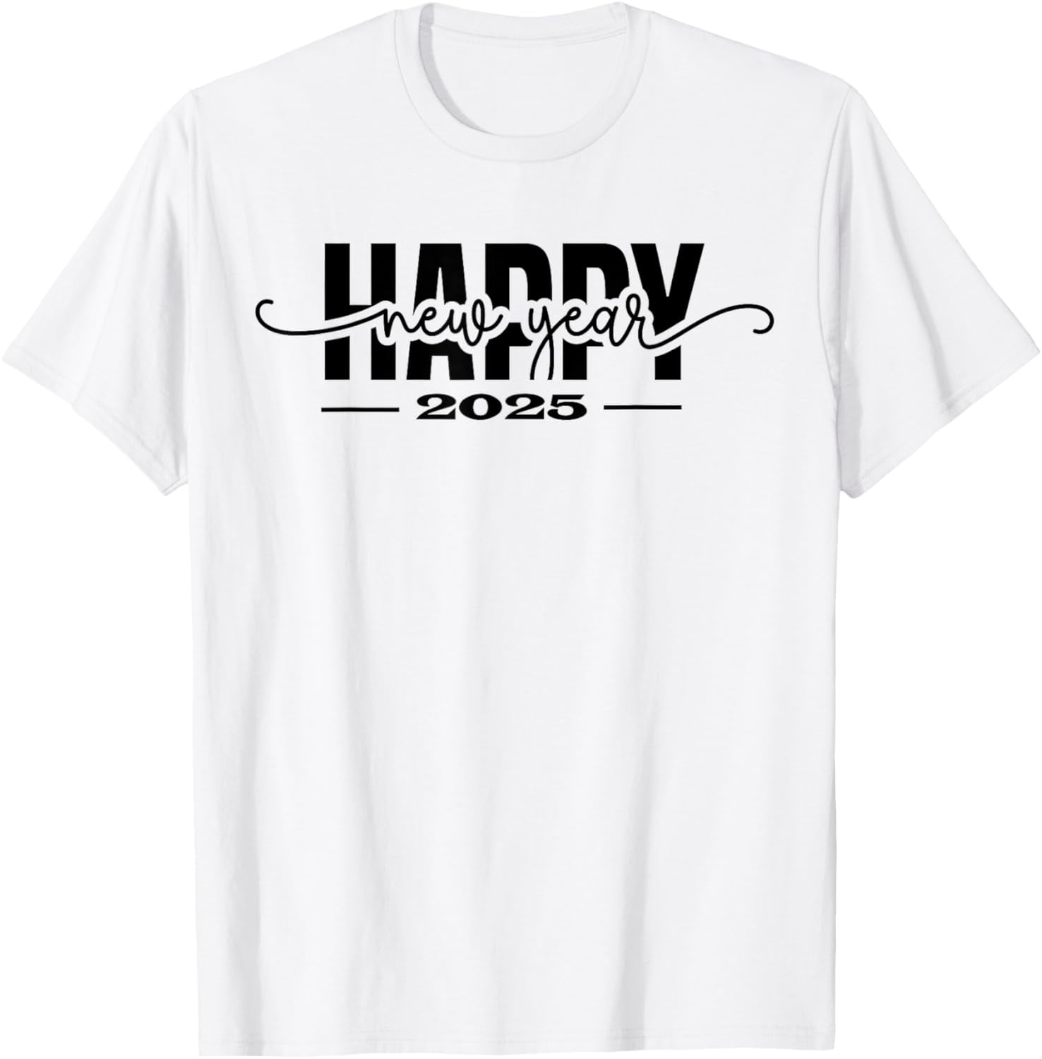 Happy New Year Eve 2025 Countdown Hello 2025 Happy New Year TShirt