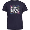 thumbnail image 1 of Happy New Year Fireworks Navy Adult T-Shirt - 3X-Large, 1 of 1