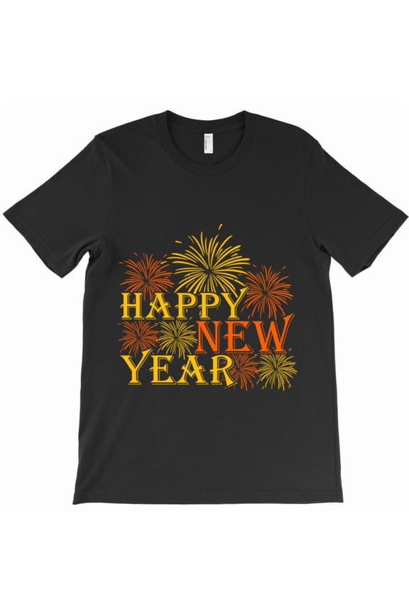 Happy New Year Funny Holiday Eve Celebration Party Graphic T-Shirt - Funny Gift for Him G0791, Up to 5XL