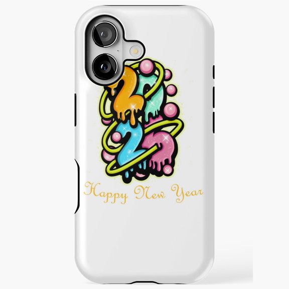 Happy New Year Future Eve Countdown iPhone Case 17 to 11 Pro Max