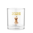 thumbnail image 1 of Happy New Year Goldendoodle Welcome 2025 Balloon Firework Party 11oz Whiskey Glass Mug Doodle Dog Lover Gifts Idea Whiskey Cocktail Glasses Cup - 01014, 1 of 5