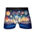 thumbnail image 1 of Happy New Year with Havanese Fireworks Holiday Xmas Winter 2025 All Over Print Boxer Briefs Underwear for Men Dad Havanese Dog Lover Gifts Idea - 00025, 1 of 6