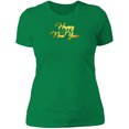 thumbnail image 1 of Happy New Year Ladies Boyfriend Tee, 1 of 10